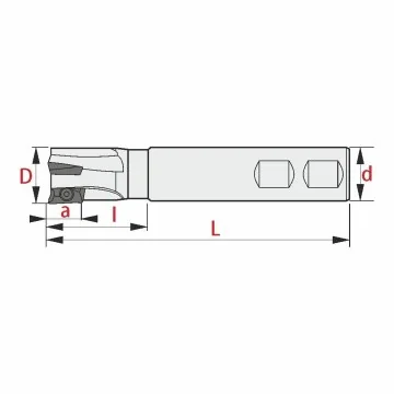 Shoulder Mill - ST90 AP10 ISO