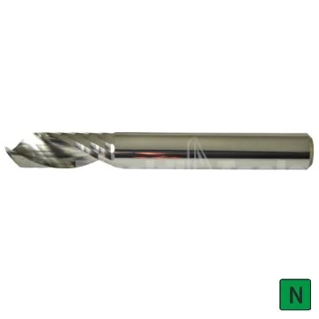 Solid Carbide End Mill for NF-Materials - 1 Flute