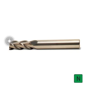 Solid Carbide End Mill for Aluminum