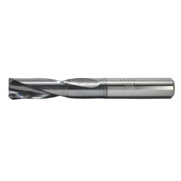 Solid carbide flat bottom drill 2xD