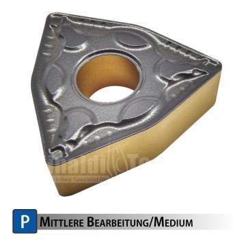 WNMG-PM RT250+ Wendeschneidplatte für Stahlbearbeitung | Rinaldi-Tools