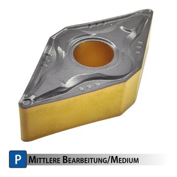 DNMG-MP RT225+ Wendeschneidplatte für Stahlbearbeitung | Rinaldi-Tools