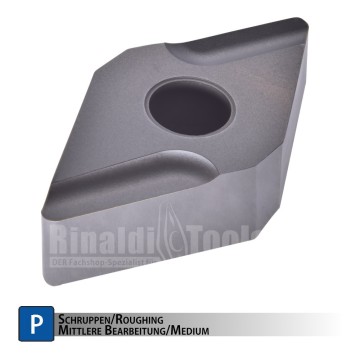 DNMG 1506 R/L RT250 Turning Insert for Steel | Rinaldi Tools