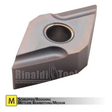DNMG 1506 R/L RT305 Wendeschneidplatte für Edelstahl | Rinaldi-Tools