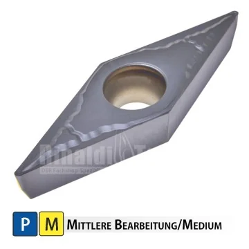 Indexable insert - VBMT...-HM RT300