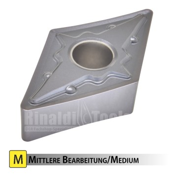 DNMG-MM RT250M Wendeschneidplatte für Edelstahl | Rinaldi-Tools