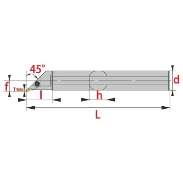 Internal Grooving Holder - BIRTR/L (45) MRMN