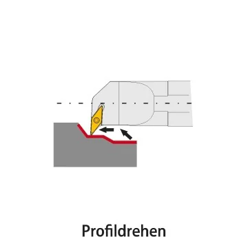 Innendrehhalter - SVUCR/L (93°)