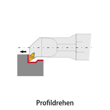 Innendrehhalter - SDUCR/L (93°)