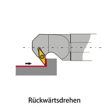 Innendrehhalter - SVXBR/L (52°) zum Rückwärtsdrehen