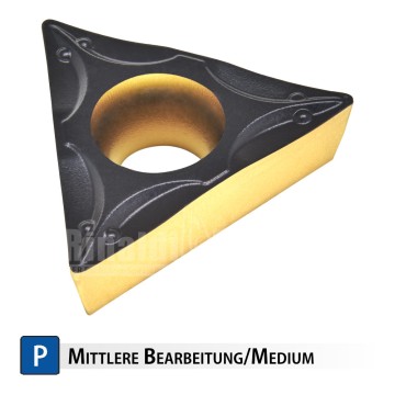 TCMT-PM-RT250+ Turning Insert for Steel | Rinaldi Tools