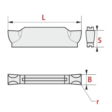 Grooving insert - MGMN ...-C RT300