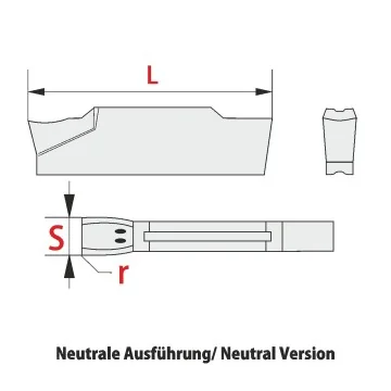 Grooving insert - ZA 0302-MG ...