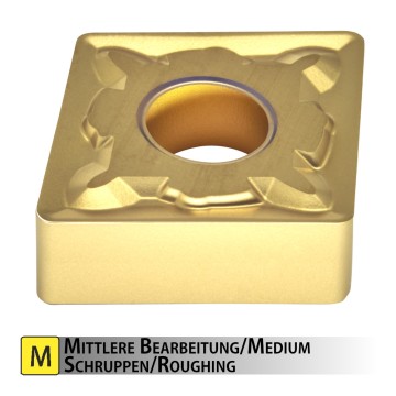 CNMG-MR RT255M Turning Insert for Stainless Steel | Rinaldi Tools