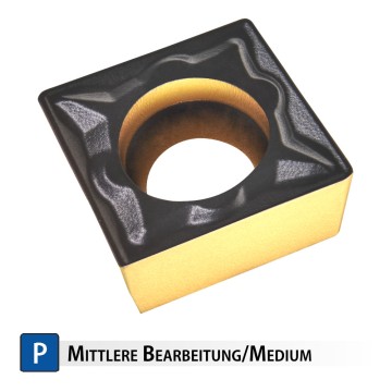 SCMT-PM RT250+ Positive Turning Insert for Steel | Rinaldi-Tools