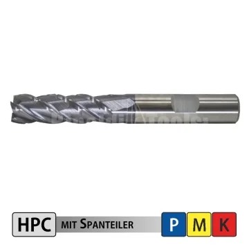 Solid Carbide HPC-S Mill with Chip-Splitter