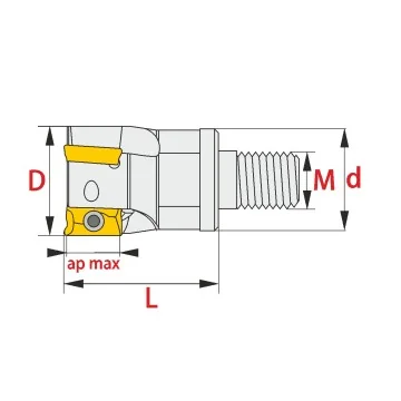 Modular Mill - MT90 APKT11 / EF90-AP11...