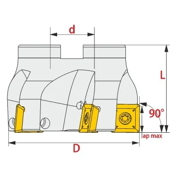 Shoulder Mill - TK90 R290.12