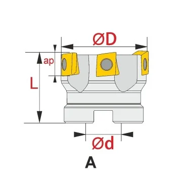 Eckfräser - MK90-T-LN