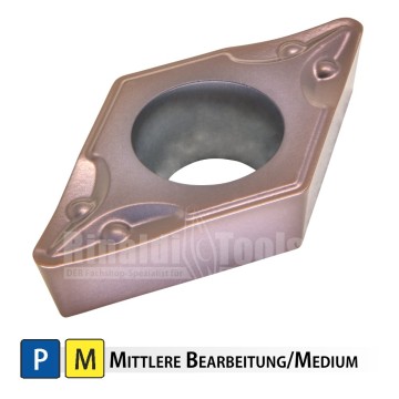 DCMT RT300 positive Wendeschneidplatte universell | Rinaldi-Tools