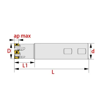 Shoulder Mill - ST90 LOEX 08