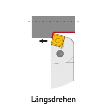 Außendrehhalter - PSBNR/L (75°)