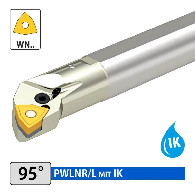 Innendrehhalter - PWLNR/L (95°) mit IK