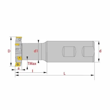 T-Slot Mill - TF90