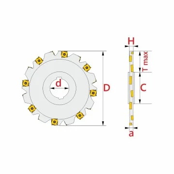 Disc Milling Cutter - SBOB...