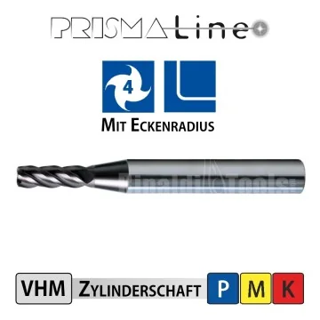 Solid Carbide Torus Cutter - Prisma-Line