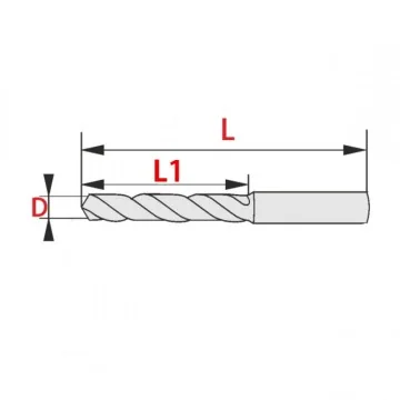 Set HSS-E-Gewinde- & Kernlochbohrer - Durchgangsloch, metrisch