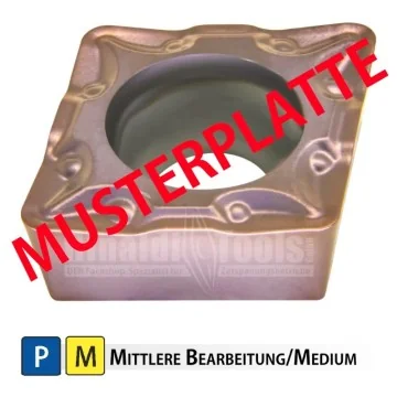 MUSTERPLATTE CCMT ... RT300