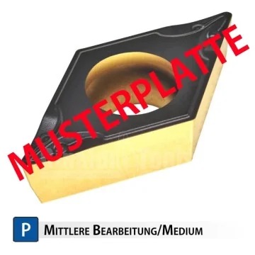 MUSTERPLATTE DCMT ... -PM RT250+