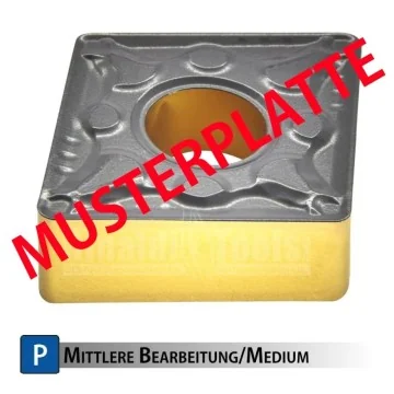 MUSTERPLATTE CNMG...-PM RT250+