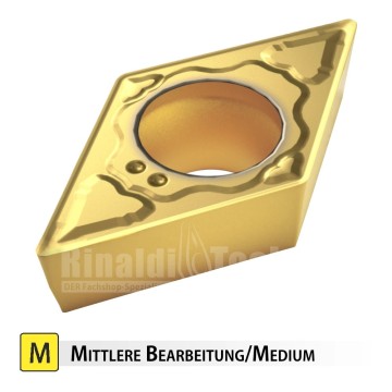 Indexable insert - DCMT...-MM RT255M