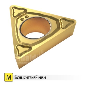 TCMT-MF RT255M Positive Turning Insert for Stainless Steel | Rinaldi-Tools