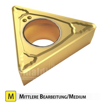 Indexable insert - TCMT...-MM RT255M