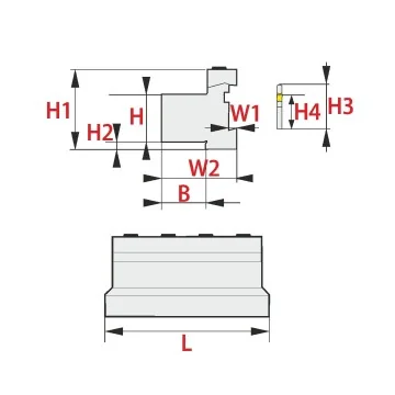 Tool Block for Blades SMLK...