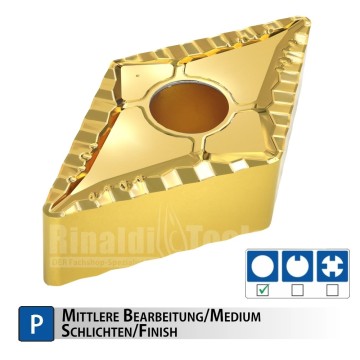 DNMG-PF RT315G Turning Insert for Steel | Rinaldi-Tools