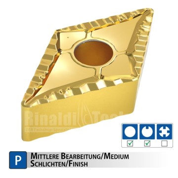 DNMG-PF RT325G Turning Insert for Steel | Rinaldi-Tools