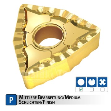 WNMG-PF RT315G Turning Insert for Steel | Rinaldi-Tools